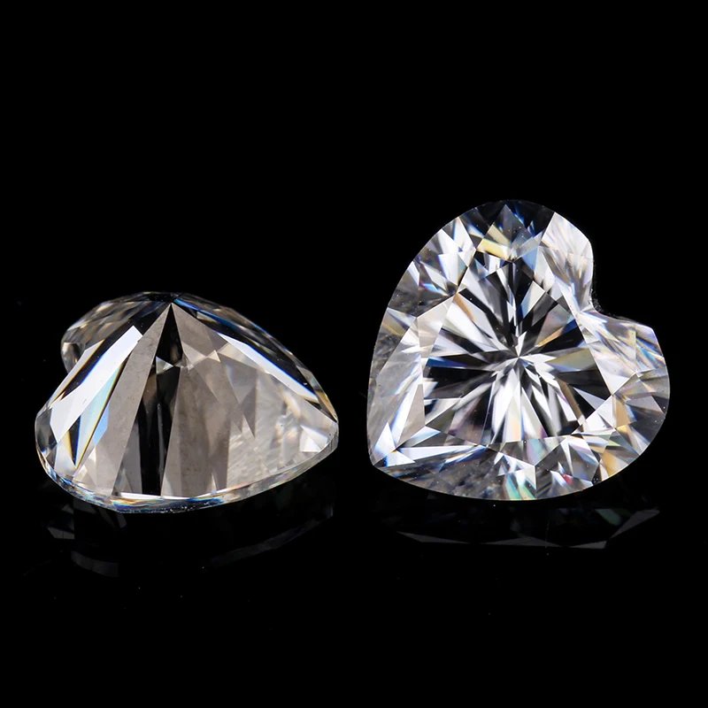 EF цвет в форме сердца муассаниты 7 5*7 5 мм свободные камни|moissanite loose|moissanite loose stonesloose