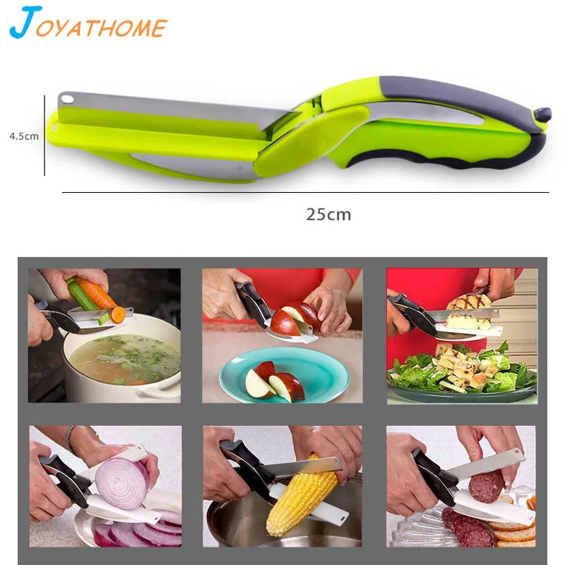 Joyathome Multi Функция Smart ножницы домашний кухонный нож еда Детские