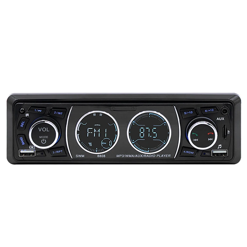 Автомобильный музыкальный MP3 плеер Bluetooth аудио винтажное автомобильное радио ЖК