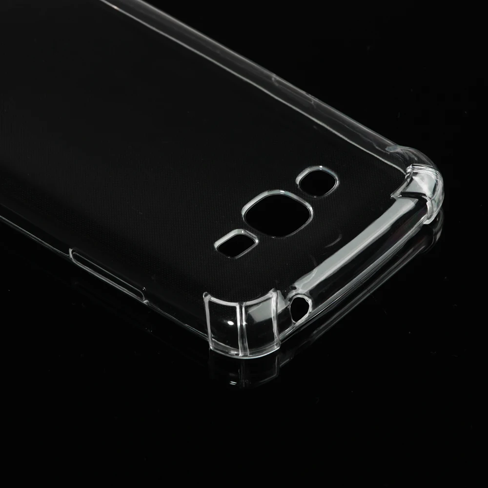 High quality transparent reinforced Anti-falling Soft Silicone phone case For Samsung Galaxy Grand Prime G530 coque funda cover |