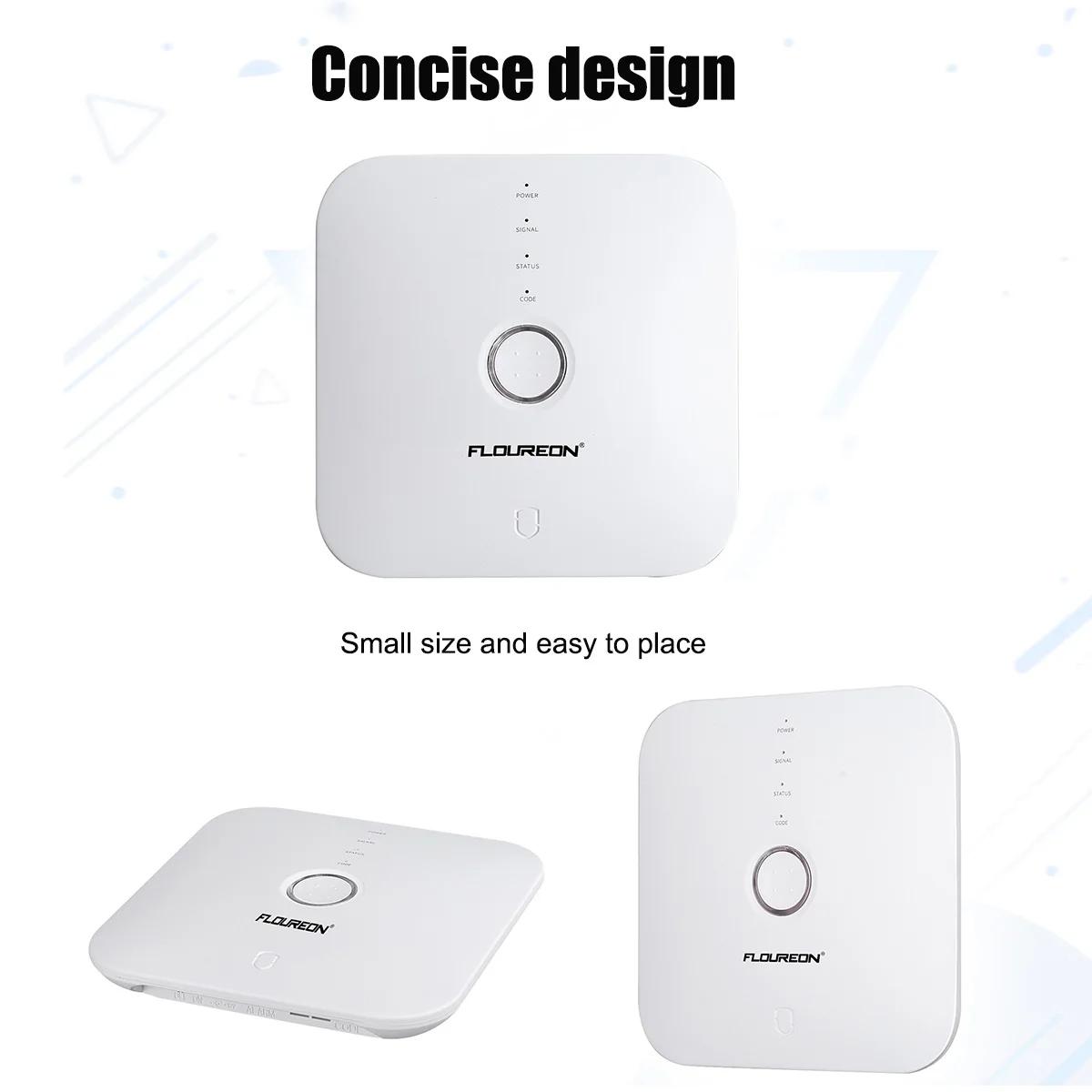 Floureon Wifi домашняя охранная сигнализация Беспроводная IOS/Android приложение