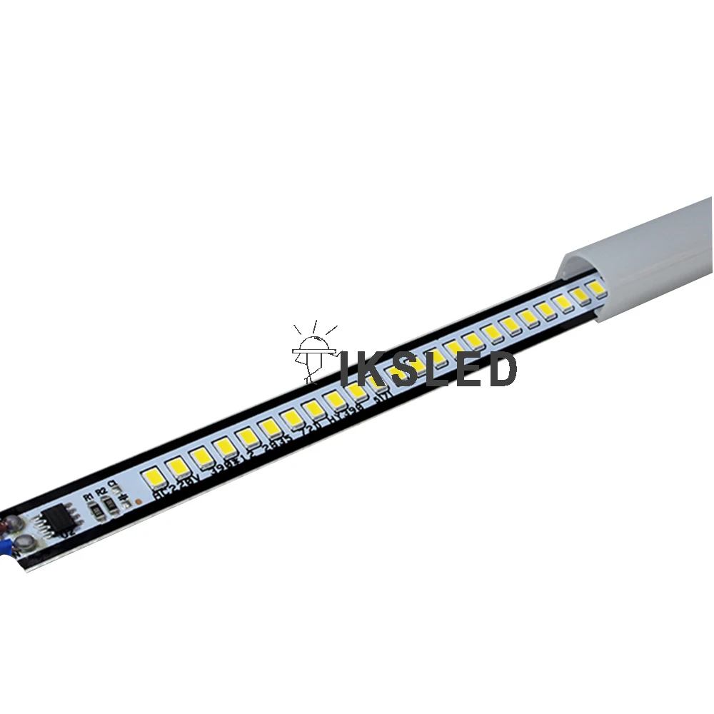 Прямая с фабрики распродажа 220V 110V жесткой полосы светодиодный smd 2835 алюминиевый профиль светодиодный бар светильник жесткий прямого подключения для дома