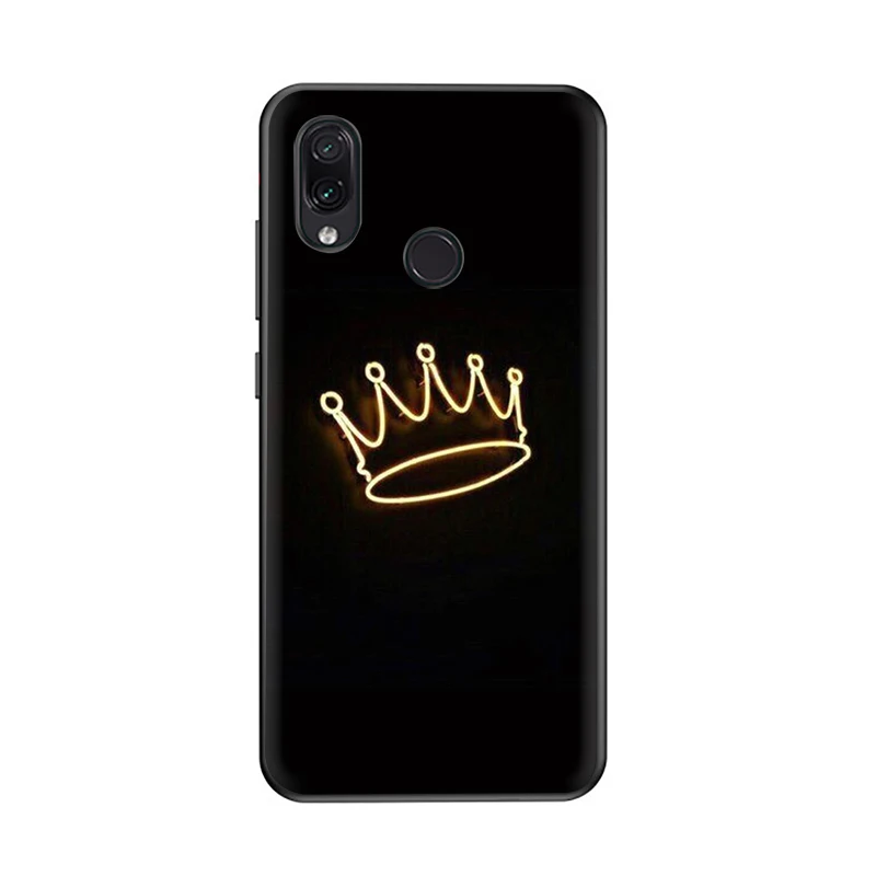 B4 Принцесса Королева Корона король мягкий чехол для телефона для Redmi 4A 4X5 6 A Plus Pro 7 GO Note 4 4X5 6 7 8 Pro 7A K20 pro - Цвет: B4