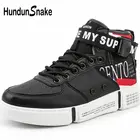 Высокие мужские кроссовки Hundunsnake, Спортивная Женская Мужская обувь для бега, мужские кроссовки, спортивная обувь в стиле хип-хоп, мужская спортивная обувь из искусственной кожи