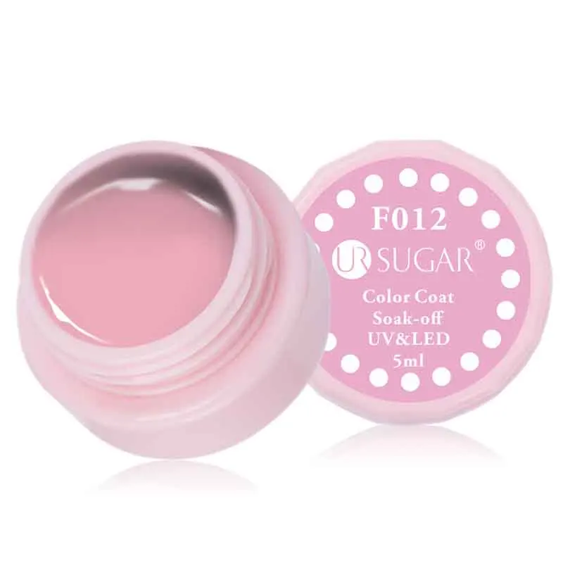 F012 Ur Sugar 5 мл УФ-Гель-лак для ногтей Набор серых и красных цветов УФ-светодиодный лак для украшения ногтей маникюрный лак - Цвет: F012