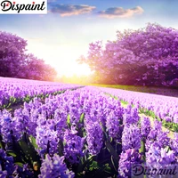 dispaint full squareround drill 5d diy diamond painting flower landscape embroidery cross stitch 3d home decor gift a11270