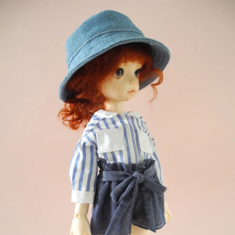 2 Cateleya Bjd 1/4 1/6 Рыбацкая кукла шляпа - Цвет: 2