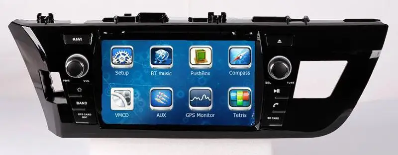 8 &quotАвтомобильный dvd плеер с GPS (opt) аудио Радио стерео USB/SD AUX BT/TV головное