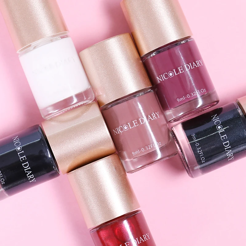 NICOLE DIARY 1 Pc Pashm Matte Effect Series Nail Art Polish Quick Dry varnish Varnish | Красота и здоровье