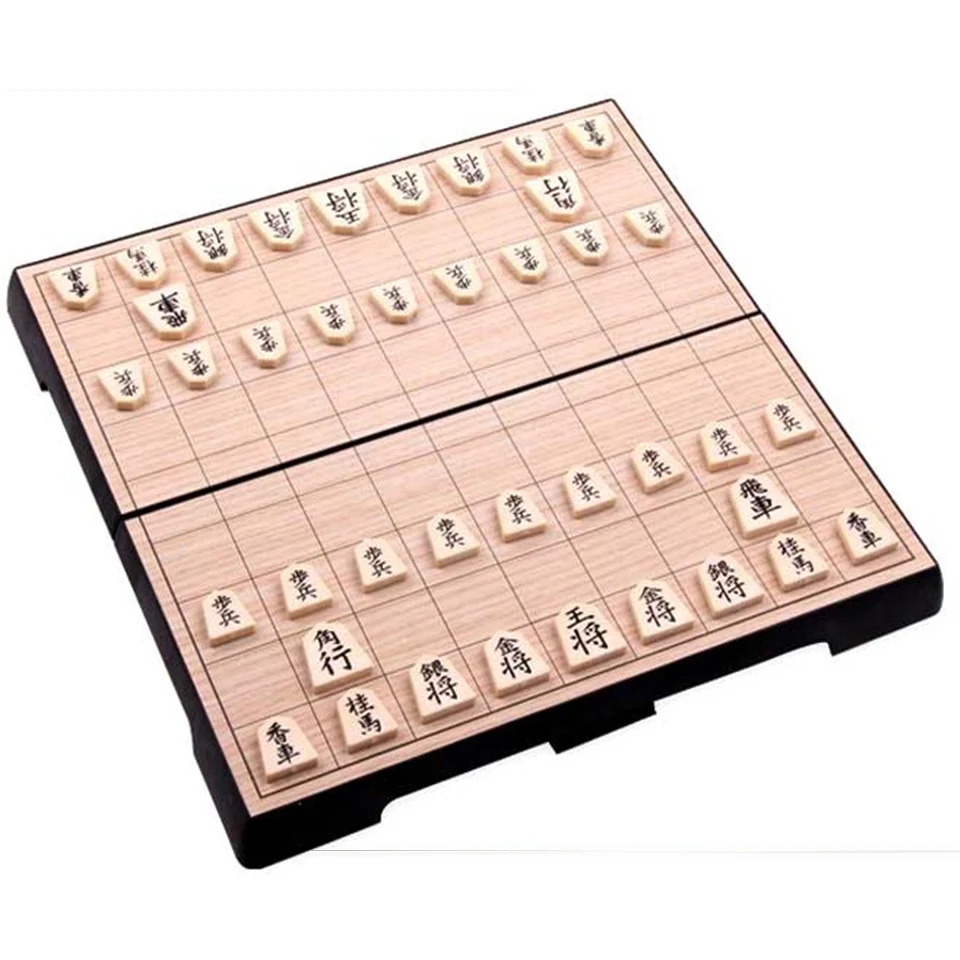 BSTFAMLY Магнитная Япония Shogi 25*25*2 см 40 шт./компл. международные шашки складной Sho-gi шахматы настольная игрушка подарок детям LD01