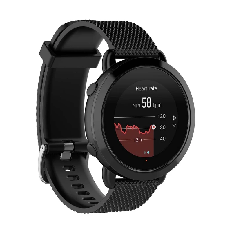 Сменный силиконовый браслет ремешок для фитнес часов Suunto 3 S L gai|Ремешки часов| |