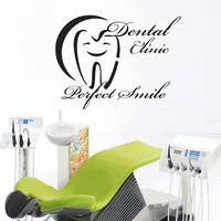 Stomatology Wall Decal Dental Clinic Care Dentist Logo Tooth Vinyl Sticker Decorations for Office Dentist Custom Decor L694