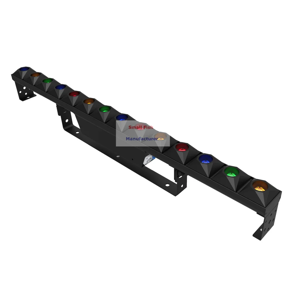 1Pcs Free Shipping 14X5W RGBW Led Diamond Beam Lights DMX512 Washer Indoor LED Flood Dj Bar Party Show Stage | Лампы и освещение