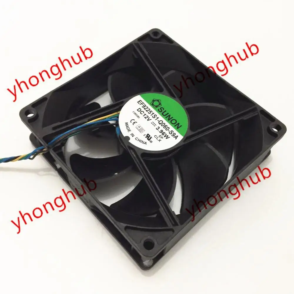 SUNON EF92251S1-Q060-S9A Вентилятор охлаждения сервера DC 12 В 3,96 Вт 90x90x25 мм 4-проводной