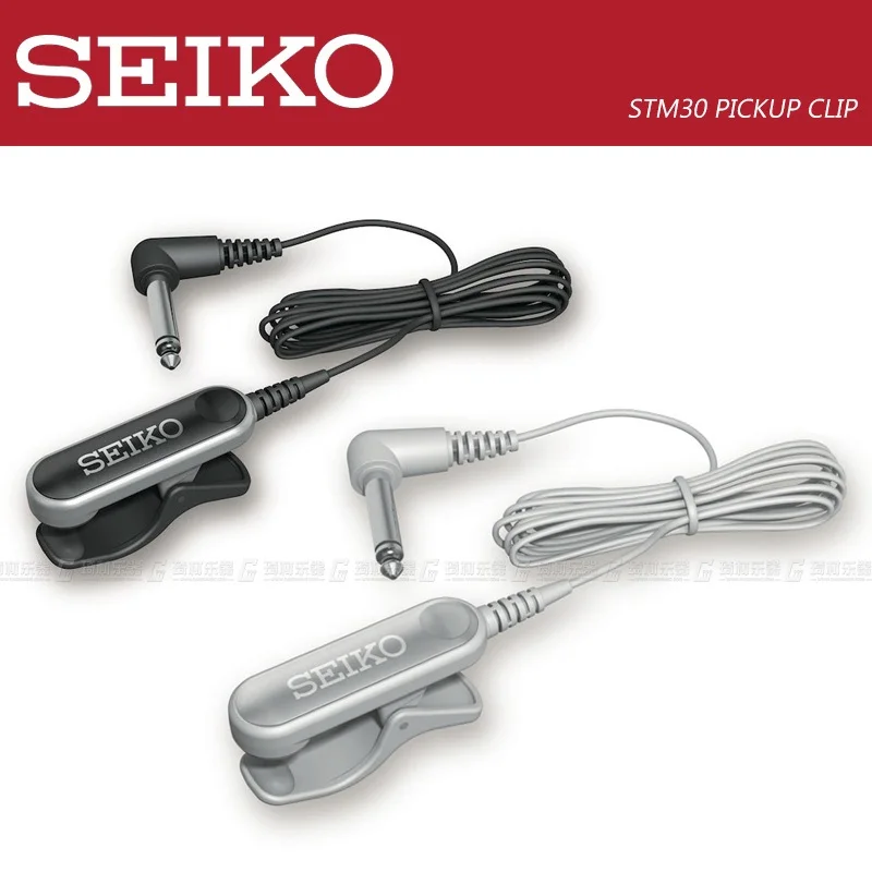 Seiko STM30 Клип Стиль Пикап микрофон, черный или серебристый доступны