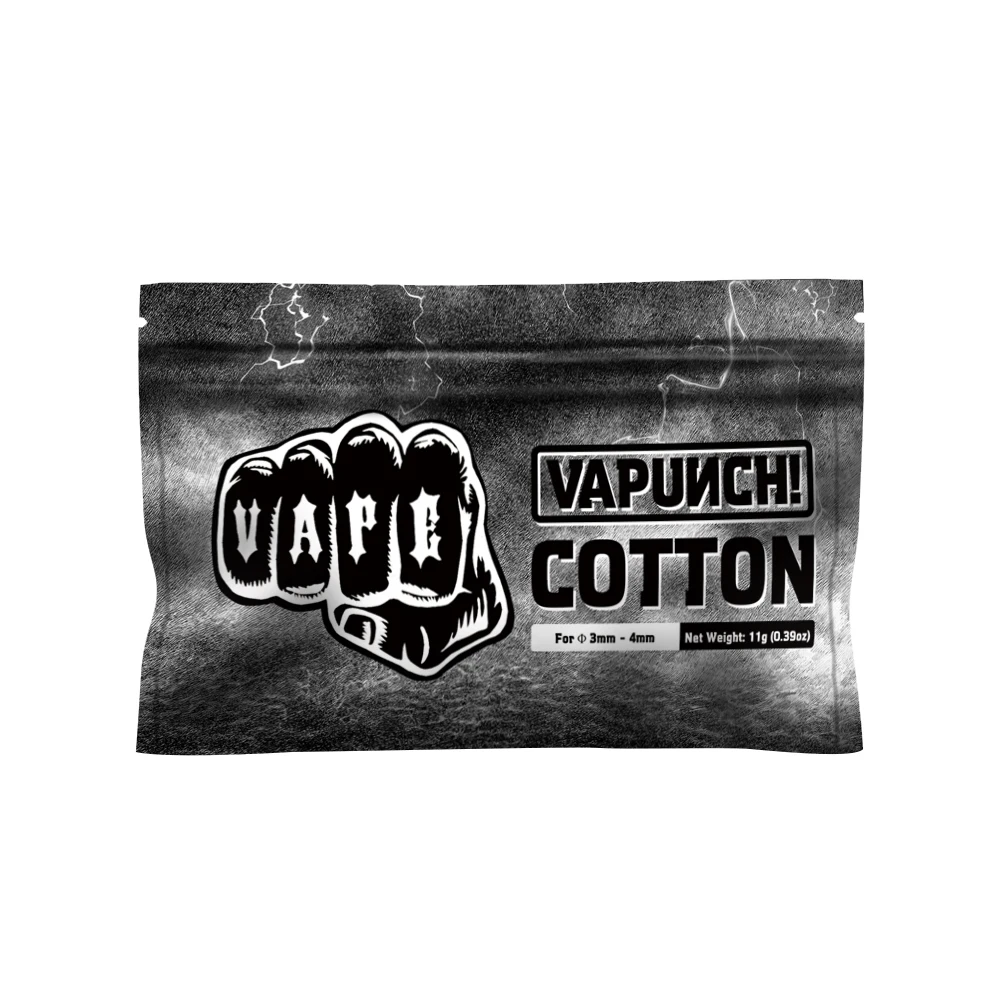Оптовая продажа электронных сигарет Vape хлопок Vapunch для атомайзера RDA RTA бак