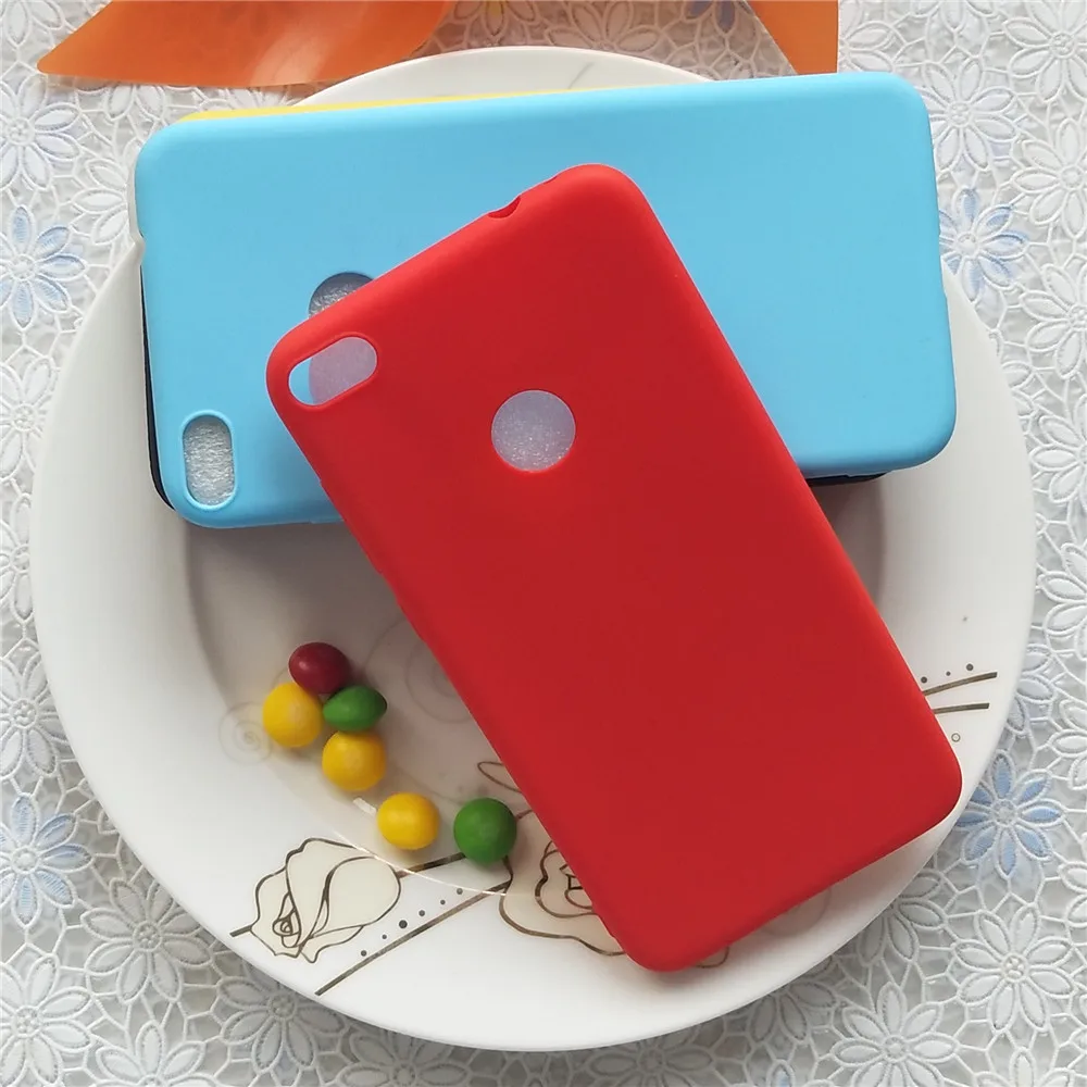 Цветной силиконовый матовый чехол Макарон Для Huawei GR3 2017 5 2 дюйма