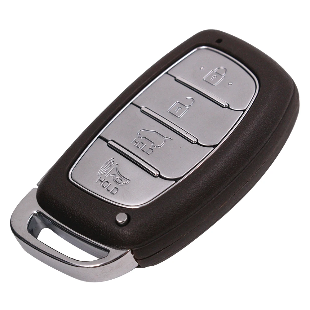 Keyecu 5 шт. 4 кнопки Smart Remote Оболочки чехол для Hyundai ix25 ix35 Elantra соната Verna Mistra Ключи