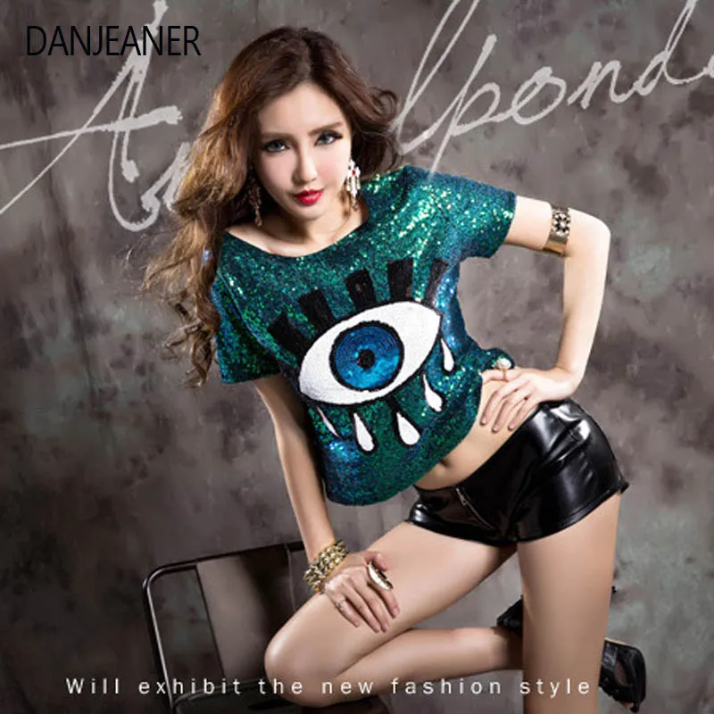 Костюм DANJEANER для ночного клуба новый женский костюм представлений джаз танцев