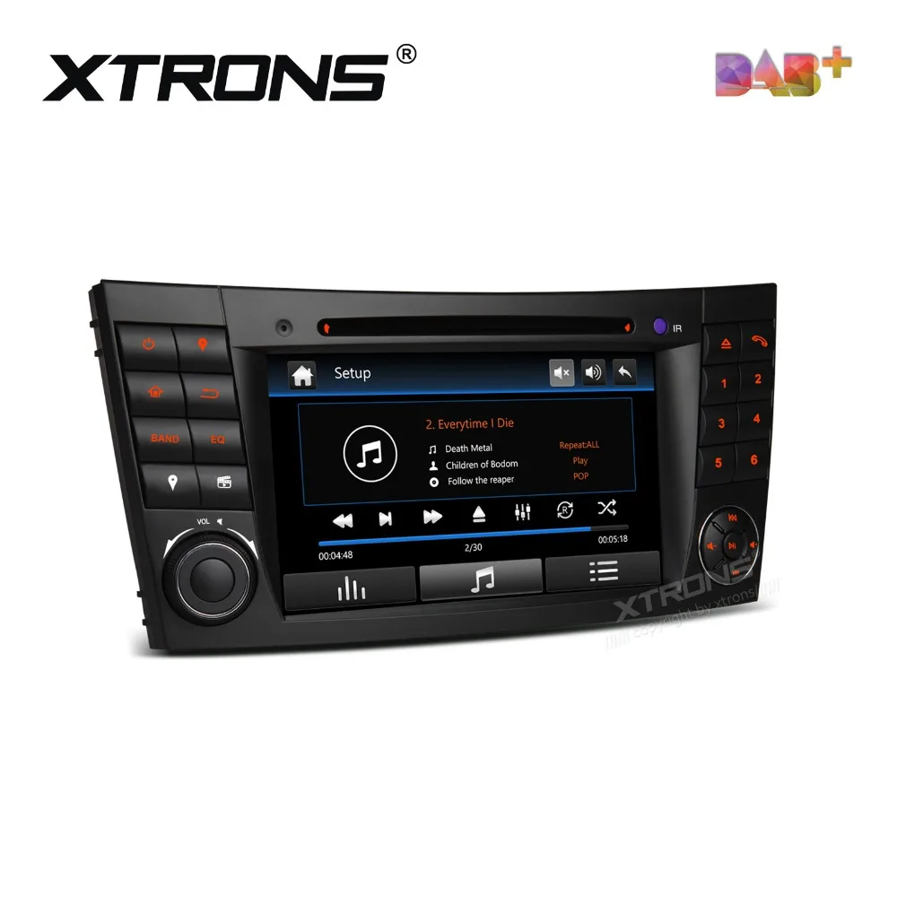 XTRONS 7 &quot ВЫСОКАЯ ЧЁТКОСТЬ DAB + Canbus gps навигации автомобиля DVD плеер радио для Mercedes