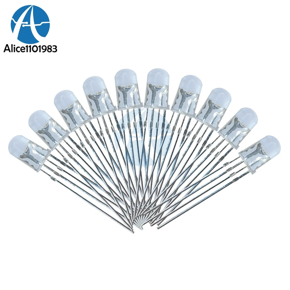 20 шт. разноцветные светодиодные диоды 4 контакта 5 мм|rgb led diode|led diodelight emitting diode |