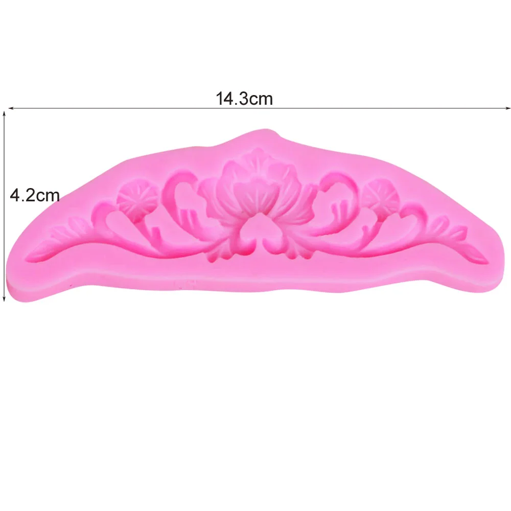 Цветок Sophronia рельефная Цветочная помадка форма для украшения торта инструмент