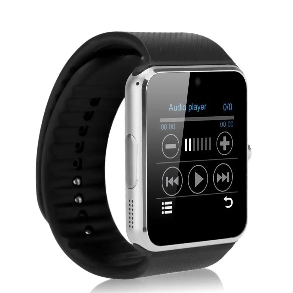 Новый gt08 Смарт часы синхронизации Notifier Поддержка sim карта TF Bluetooth Подключение Apple