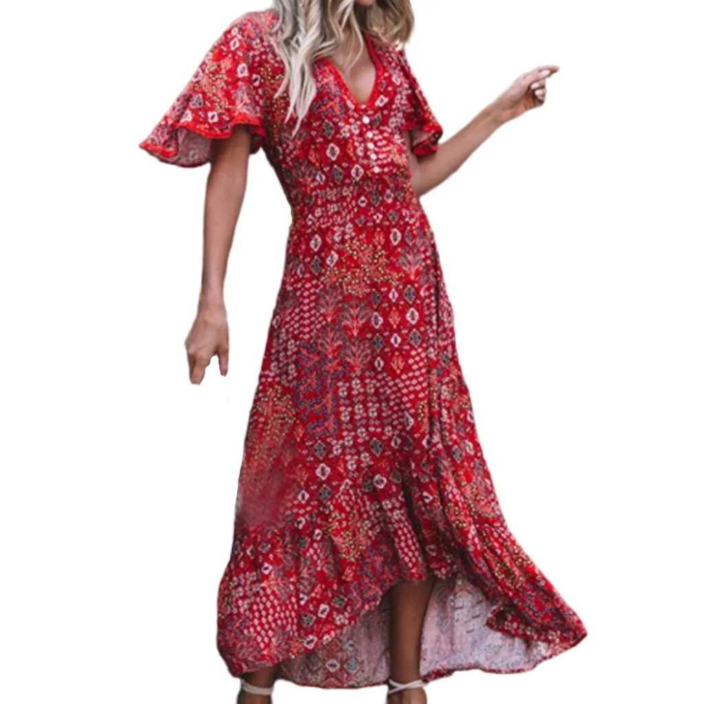 SAGACE 2019 летнее женское платье сексуальное повседневное с коротким рукавом