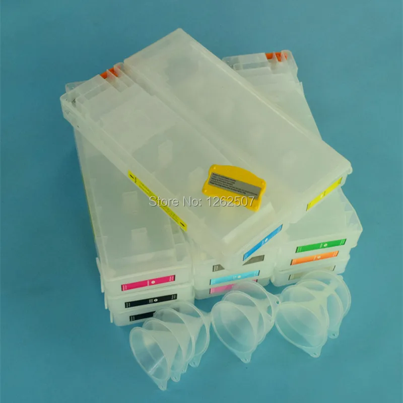 Stylus Pro 7900 9900 Empty Refillable Ink Cartridges(700ML for each one) T5961-T5969 T596A T596B , 11 PCS 1 SET