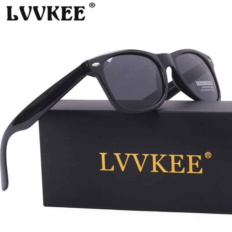 LVVKEE классические поляризационные мужские солнцезащитные очки в стиле