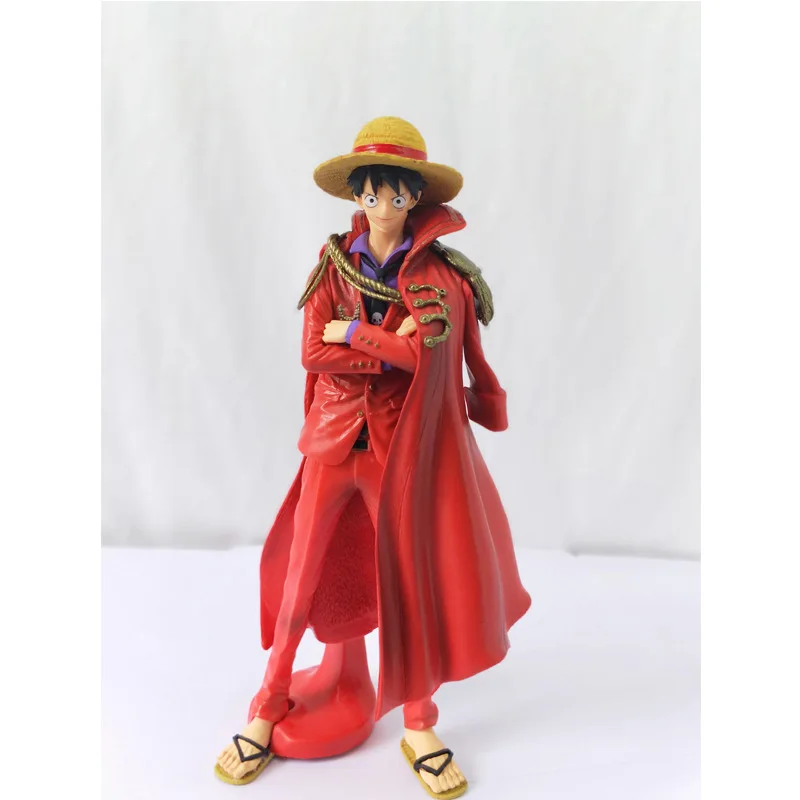 GZTZMY 25 см цельная обезьянка D. Luffy Red 20th аниме фигурка ПВХ Новая коллекция Фигурки