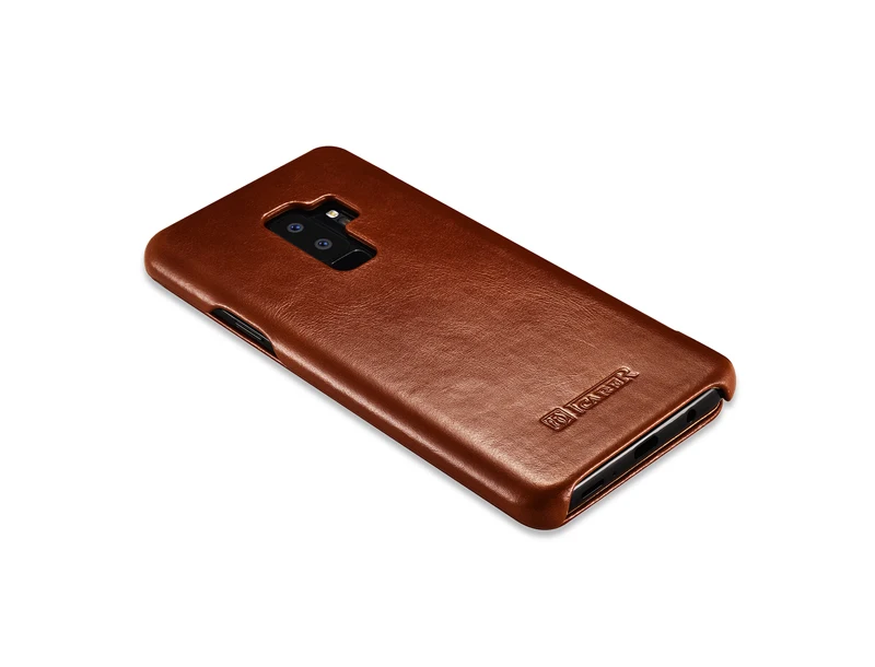 Чехол-книжка из натуральной кожи для samsung Galaxy S9, тонкий защитный чехол S9 Plus, чехол для бизнес смартфона samsung S8 S8 Plus