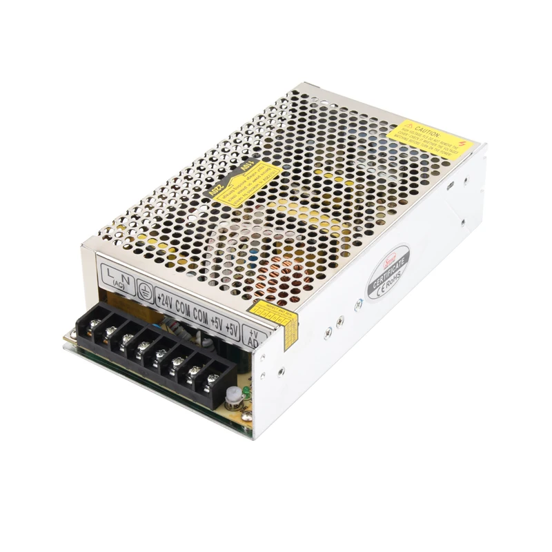 SMUN модель D 150 5V 2A/24V 6A импульсный источник питания с двойным выходом|switch power|switching