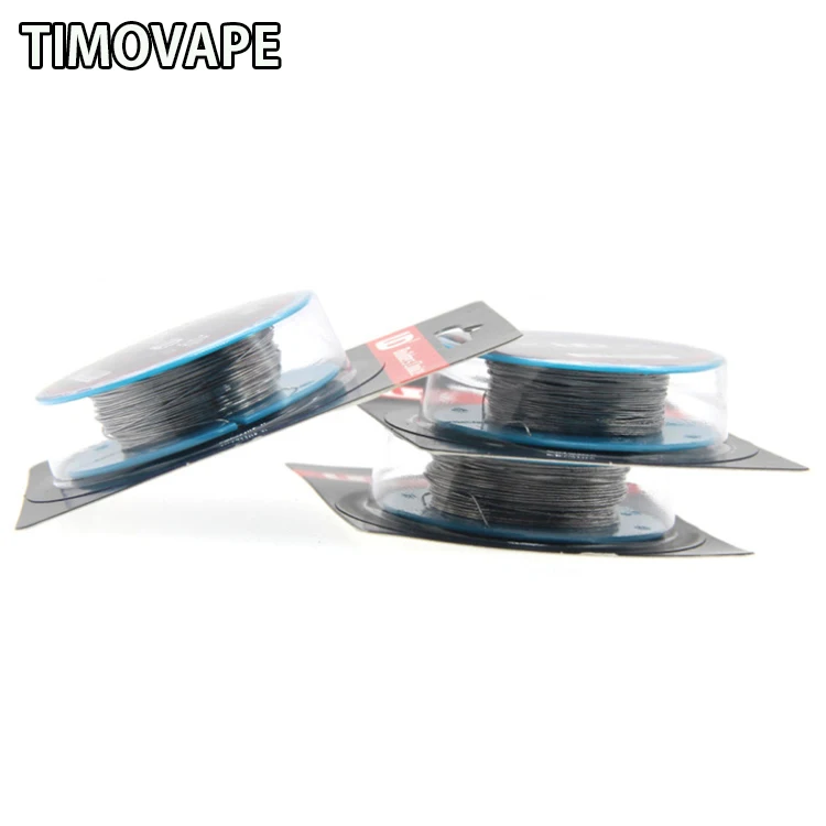 100% оригинал UD Nichrome Ni80 A1 SS316L 24GA 26GA 28GA для DIY MTL RDA перестраиваемый атомайзер