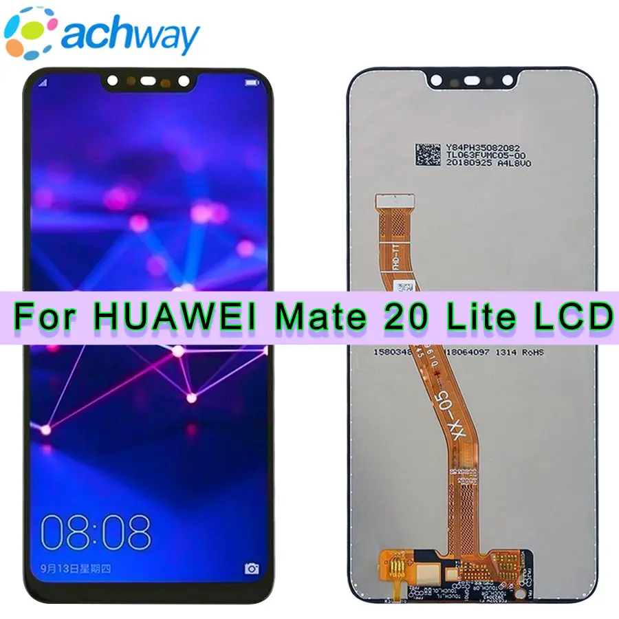 6.3&quot Original LCD For Huawei Mate 20 Lite Display Touch Screen Replacment Maimang 7 LCD|Экраны для мобильных