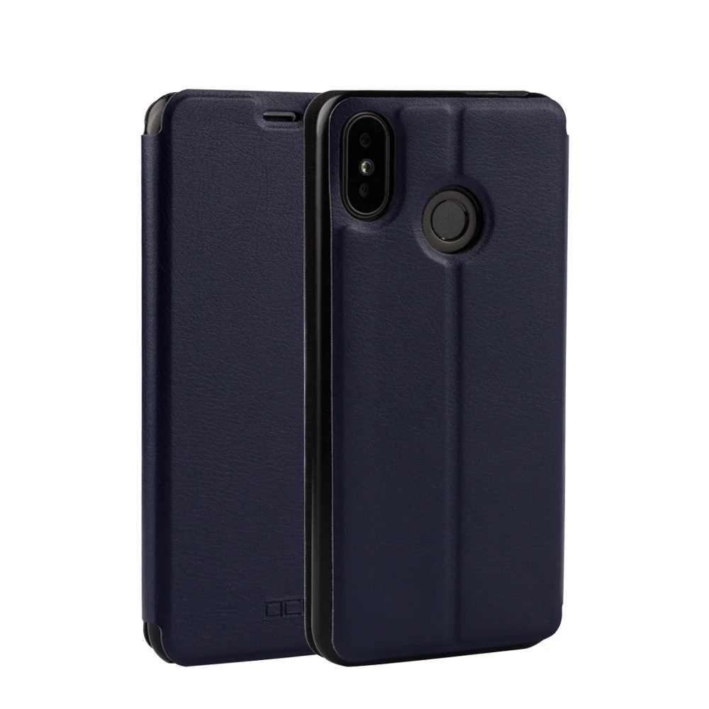 Ymnlcx Роскошный кожаный флип-чехол Защитная пленка для HOMTOM C2 принципиально для телефона Housse Coque