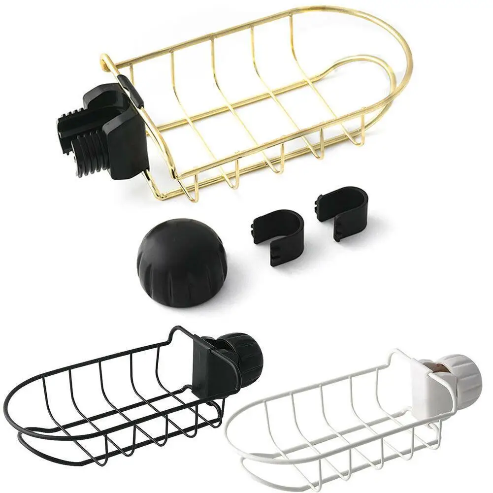 Сталь Кухня хранения полка из фошани раковина Caddy Органайзер мыльная щетка для