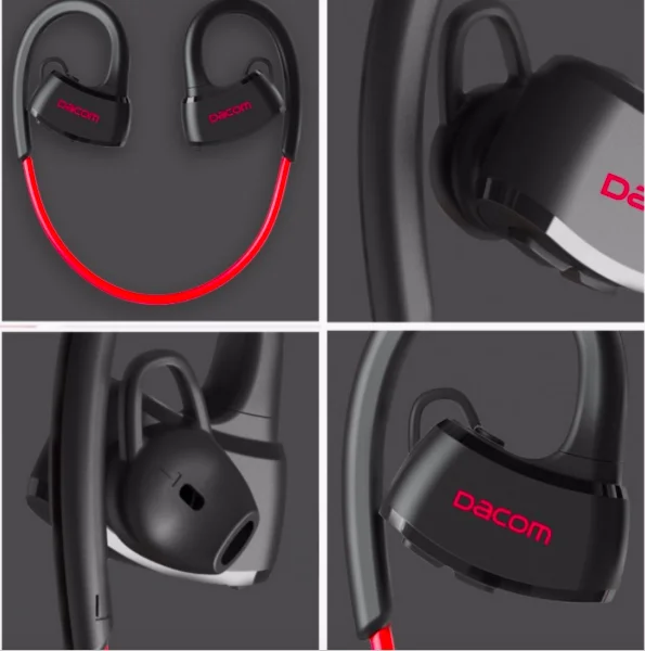 P10 IPX7 Водонепроницаемый плавательный гарнитуры спортивные Беспроводной Bluetooth V4.1