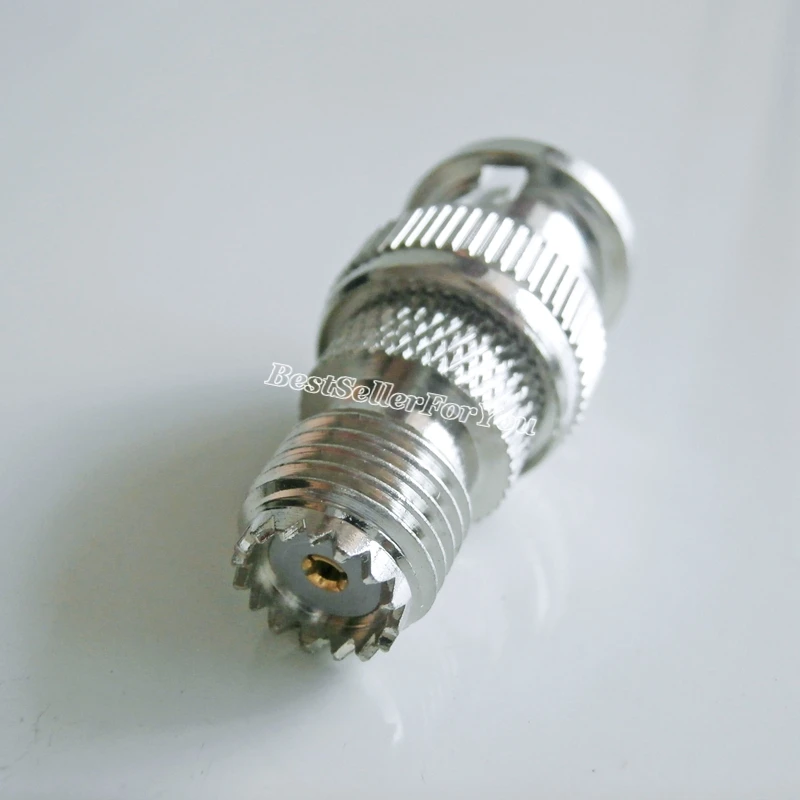 1 шт. Новый BNC штекер для miniUHF jack Женский центральный разъем РЧ коаксиального