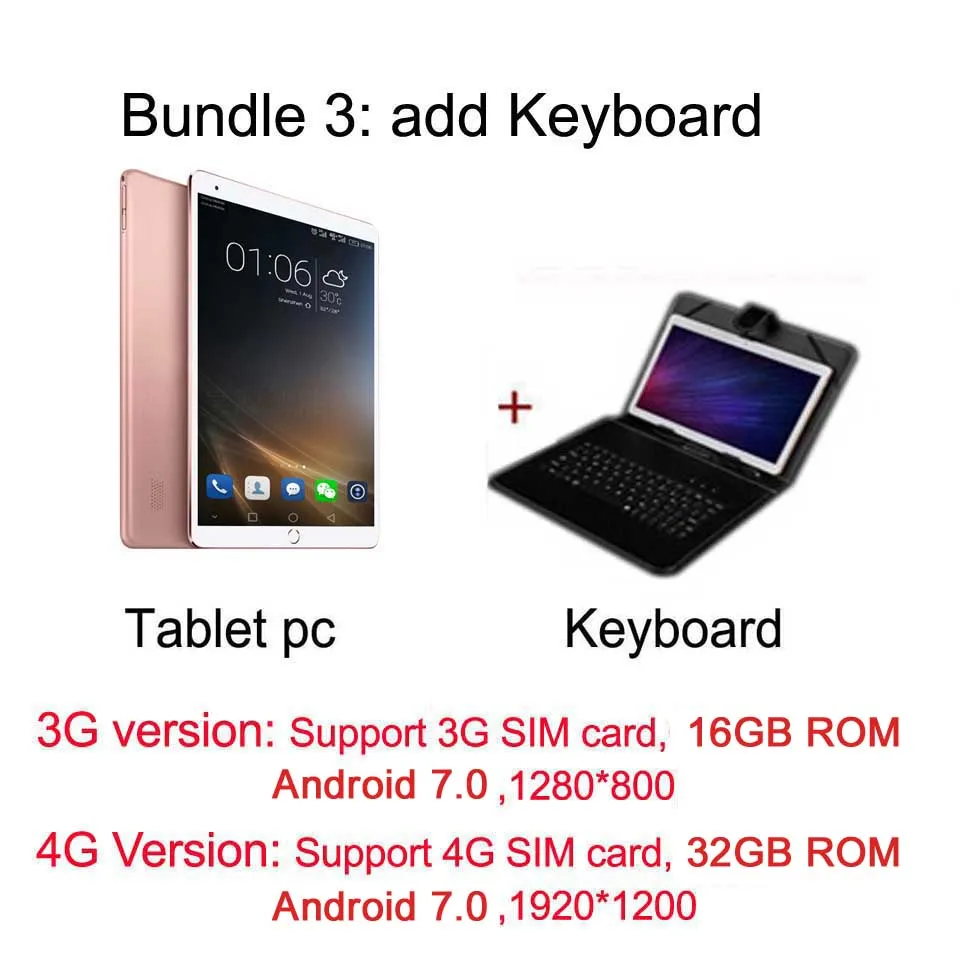 add keyboard Брендовый планшет 3g с функцией звонка, ПК, 4G, 9,7 дюймов, HD экран, две sim-карты, ОС Android, MTK, wifi, gps, Bluetooth, 9,7 дюймов, планшеты - Комплект: add keyboard