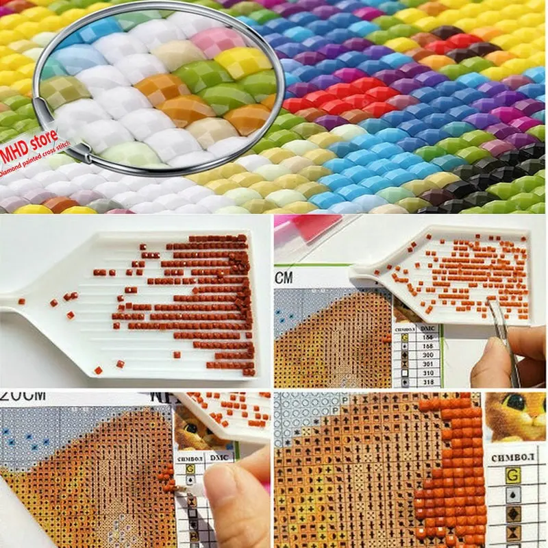 Алмазная 5d Вышивка курица полная выкладка квадратными и круглыми стразами для