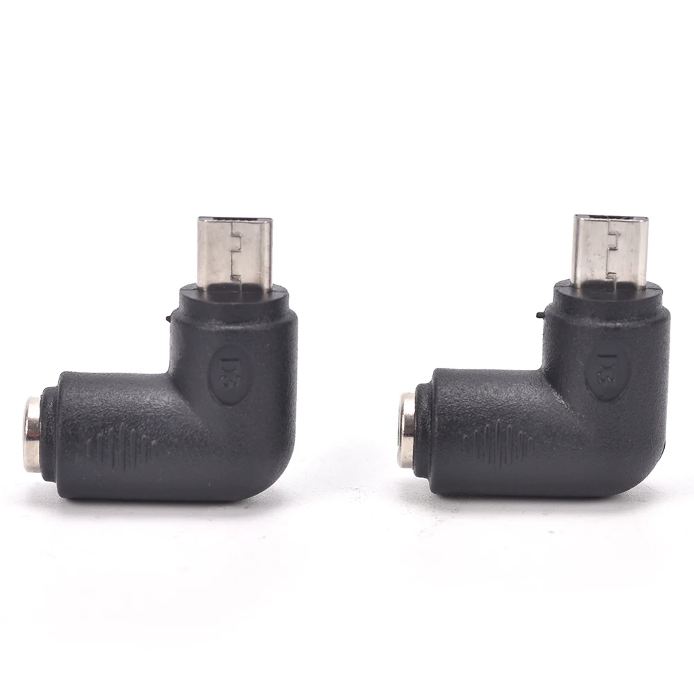 2 шт./лот прямой DC 5 5x2 1 мм мужчина к Micro USB Pin типа папа под прямым углом адаптер