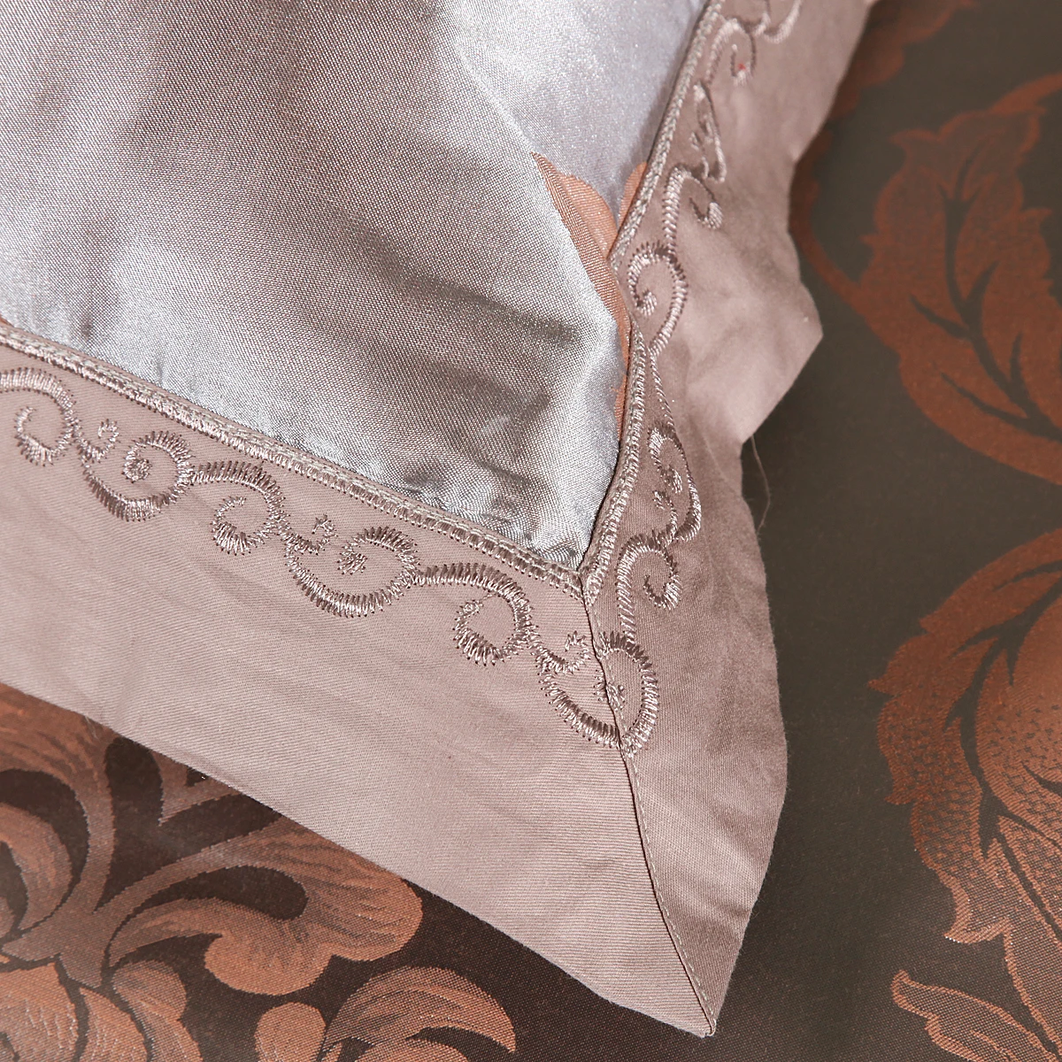 Горячая продажа свадебные 4 шт жаккардовые роскошные комплекты постельного