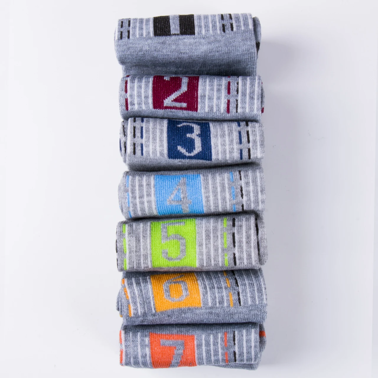 Носки Короткие унисекс цвет в ассортименте 7 пар/лот|women socks|socks womencrew socks |