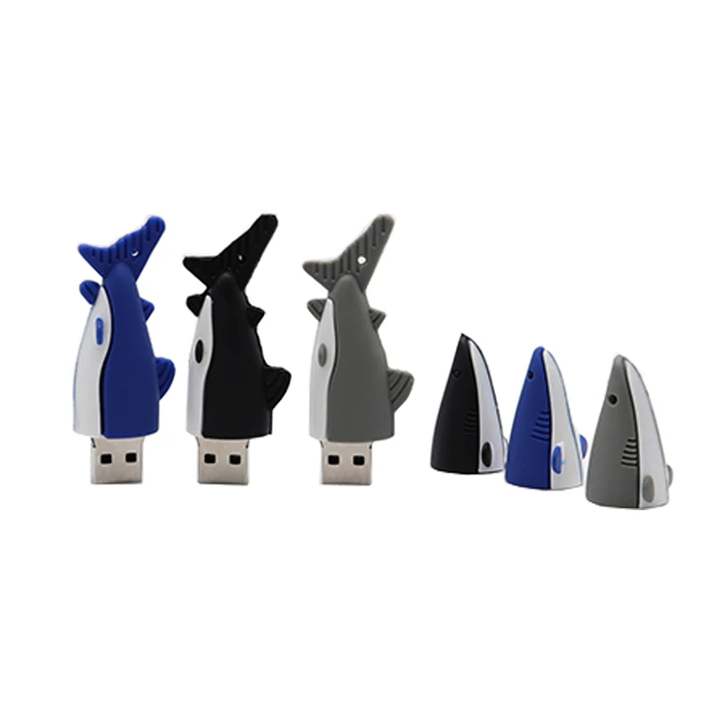 USB флеш накопитель с изображением акул 4 ГБ 8 16 32 64 ГБ|USB флэш-накопители| |