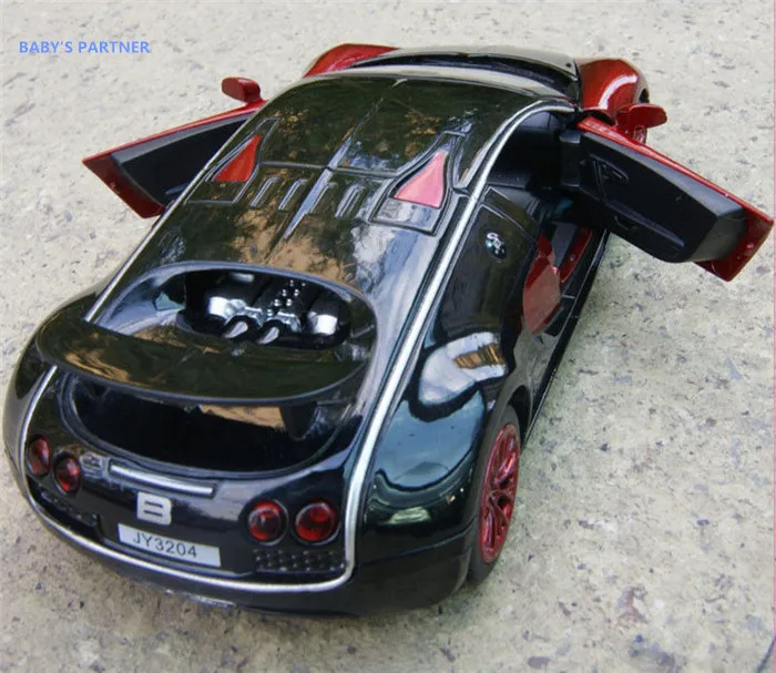 Модель автомобиля Bugatti Veyron coches jugetes литый под давлением эскалация игрушечная
