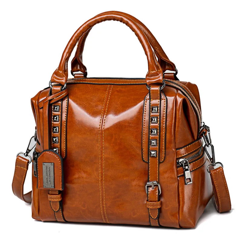 2018 Special Offer Vintage Quality Leather Shoulder Bags Casual Handbag Female Hobos Women Crossbody Accessories Lady Handle Bag | Багаж и