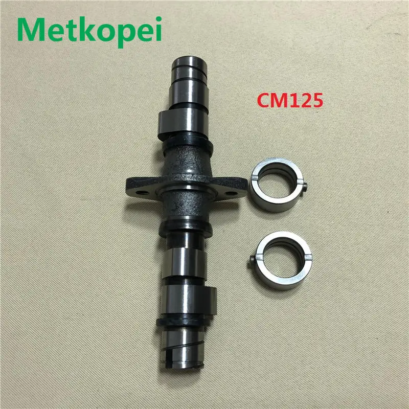 CM125 camshaft Мотоцикл CBT125 CM125 CA250 распределительный вал двигателя в сборе коромысло для Honda 125cc 250cc CBT CM CA 125 250 части кулачкового вала - Цвет: CM125 camshaft