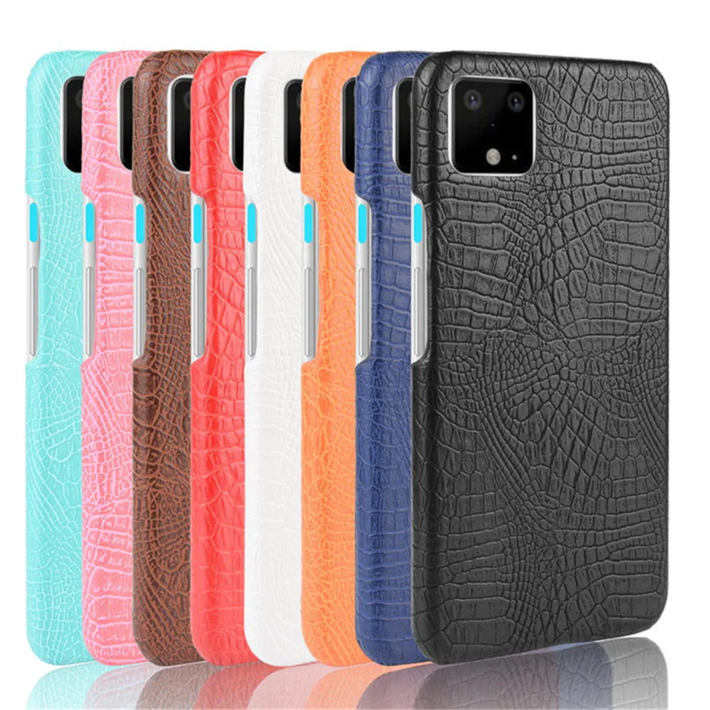 Google Pixel 4/Google 4 XL Роскошная Крокодиловая Кожа PU кожаный жесткий чехол для Pixel4 4XL