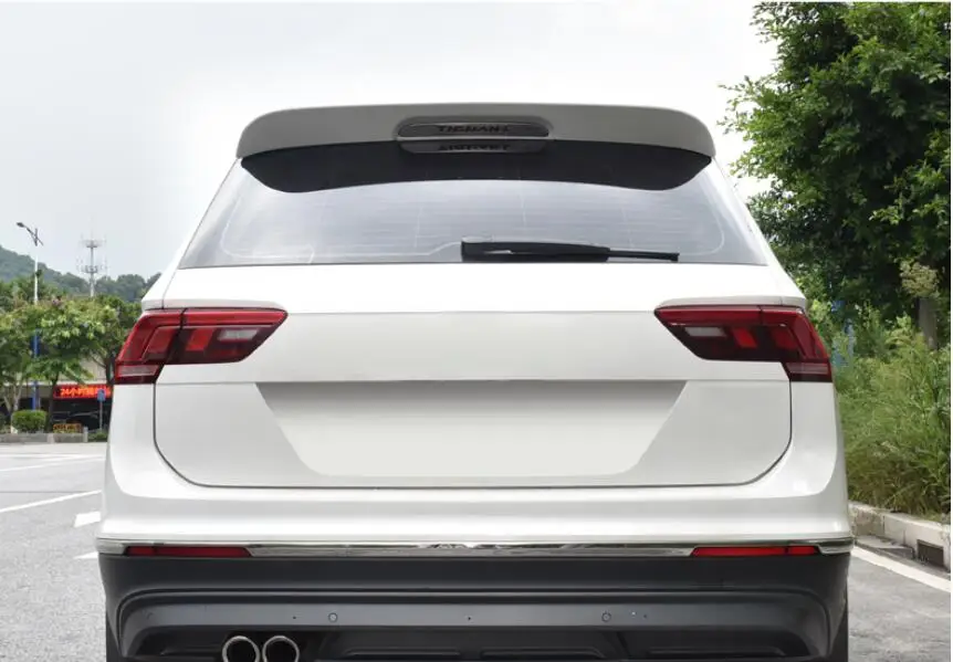 JINGHANG ABS Car Rear Wing Trunk Lip Spoilers Fits For 17-18 Volkswagen VW Tiguan 2017 2018 | Автомобили и мотоциклы
